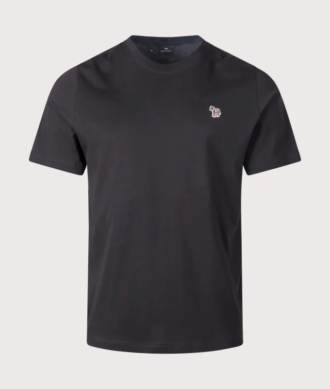 Regular Fit Zebra Logo T-Shirt made by EQVVS
