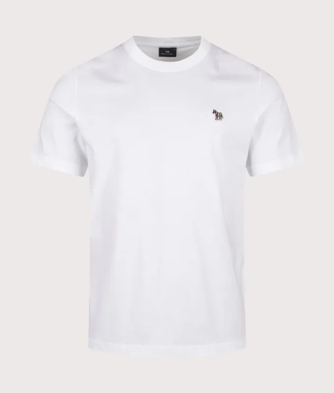 Regular Fit Zebra Logo T-Shirt made by EQVVS