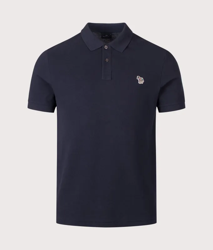 Zebra Logo Polo Shirt made by EQVVS