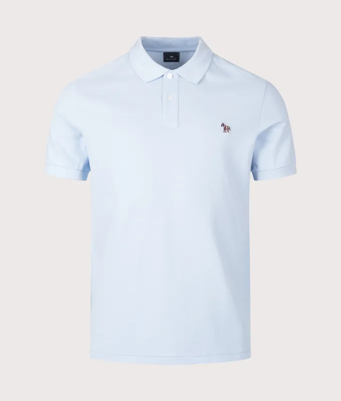 Regular Fit Zebra Logo Polo Shirt made by EQVVS