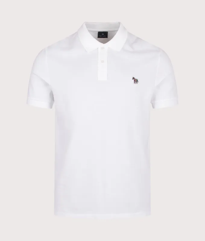 Regular Fit Zebra Logo Polo Shirt made by EQVVS