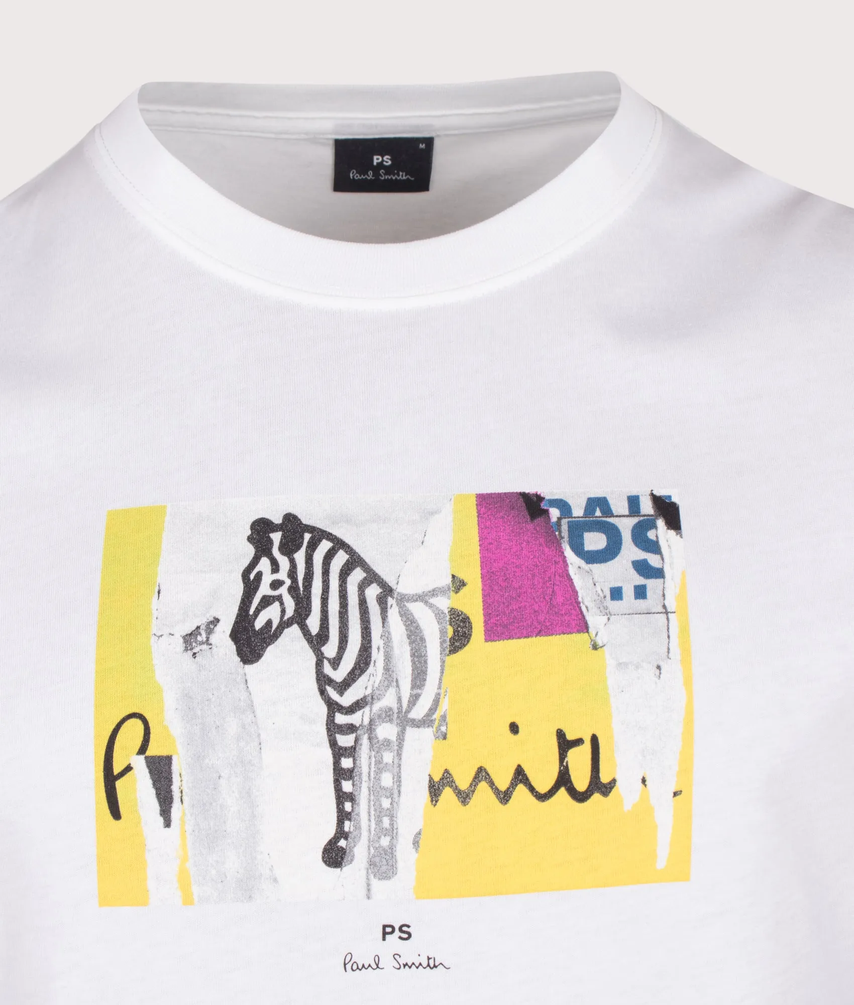 Regular Fit Organic Cotton Patch Zebra T-Shirt sold by EQVVS product image thumbnail 2