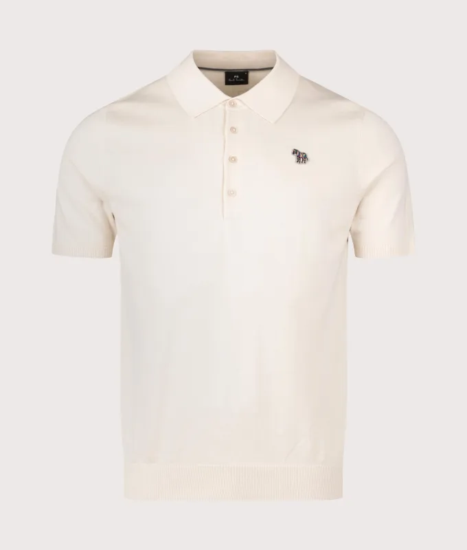 Regular Fit Zebra Badge Polo Shirt made by EQVVS