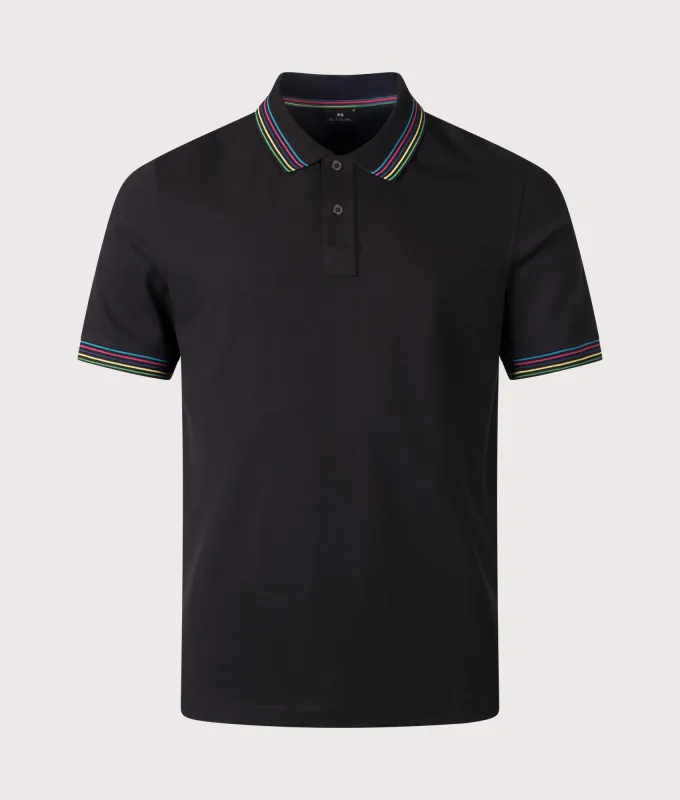Regular Fit Tipped Polo Shirt made by EQVVS