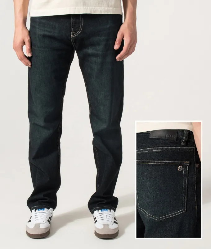 Regular Fit Ogden 3 Straight Leg Jeans made by Hugo Boss