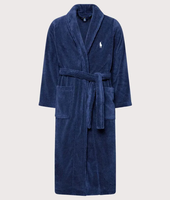 Cotton Terry Dressing Gown made by Polo by Ralph Lauren