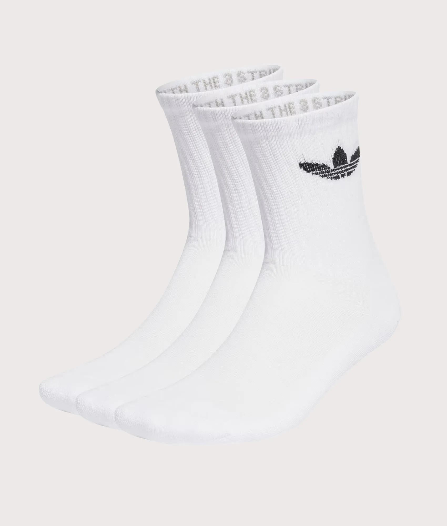 3 Pack Trefoil Cushion Crew Socks sold by EQVVS