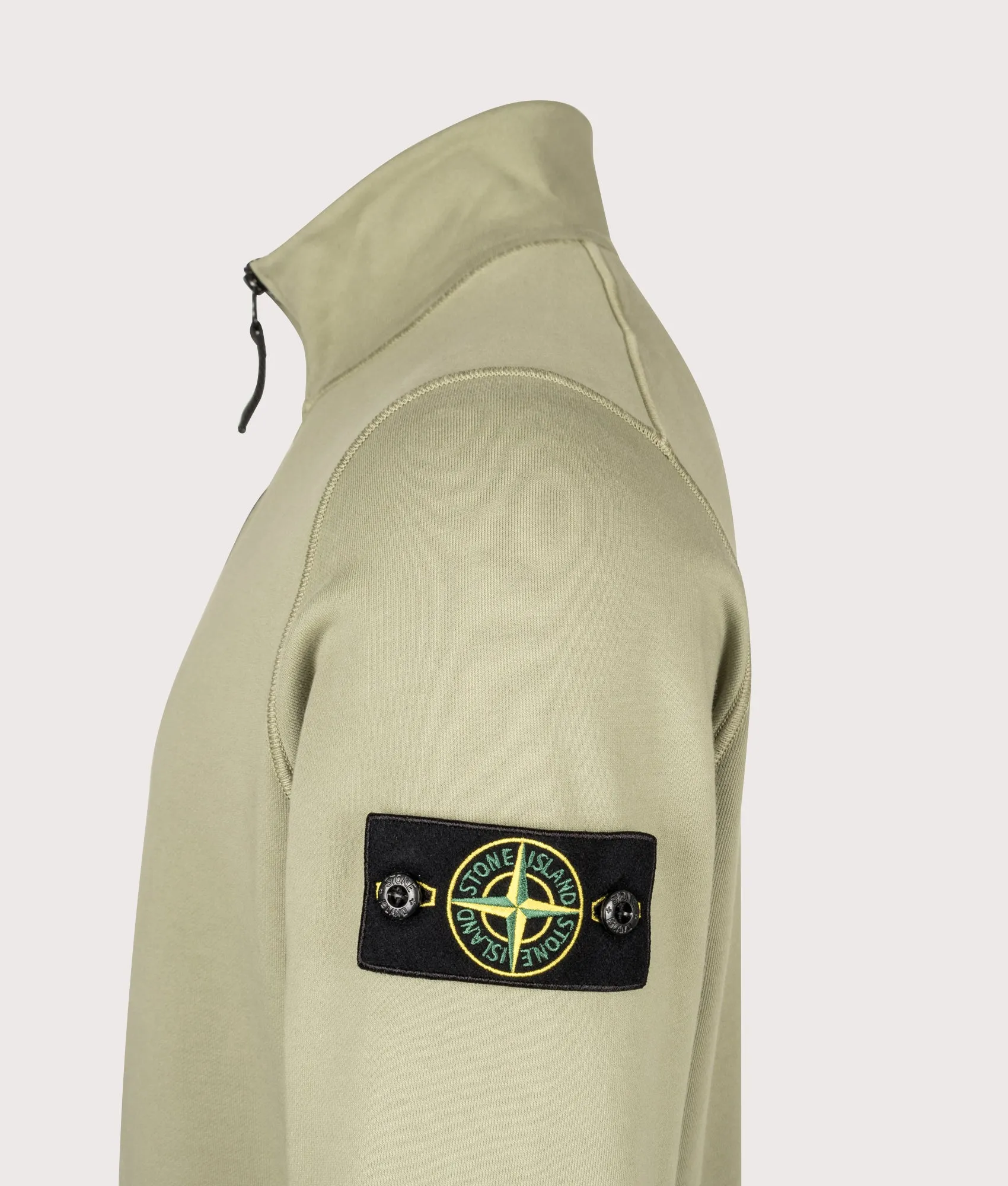 Organic Cotton Fleece Quarter Zip Sweatshirt sold by EQVVS product image thumbnail 2