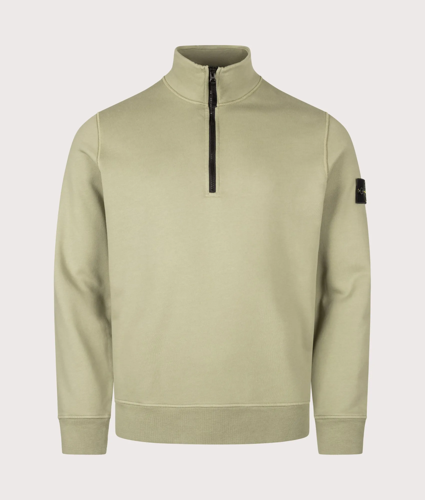Organic Cotton Fleece Quarter Zip Sweatshirt sold by EQVVS product image thumbnail 3