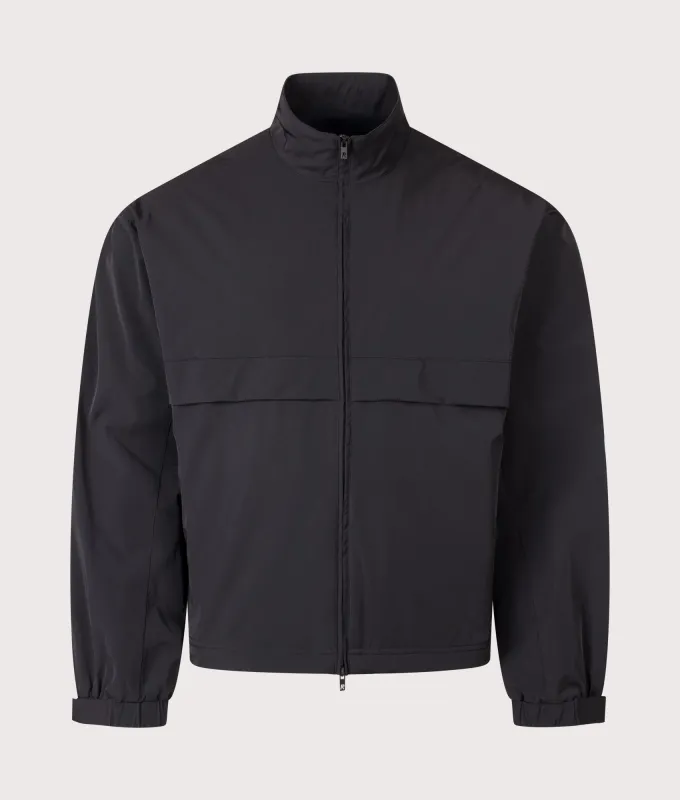 Oversized Initial Nylon Track Jacket made by Represent