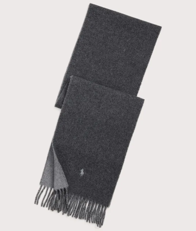 Reversible Wool-blend Scarf made by Polo by Ralph Lauren