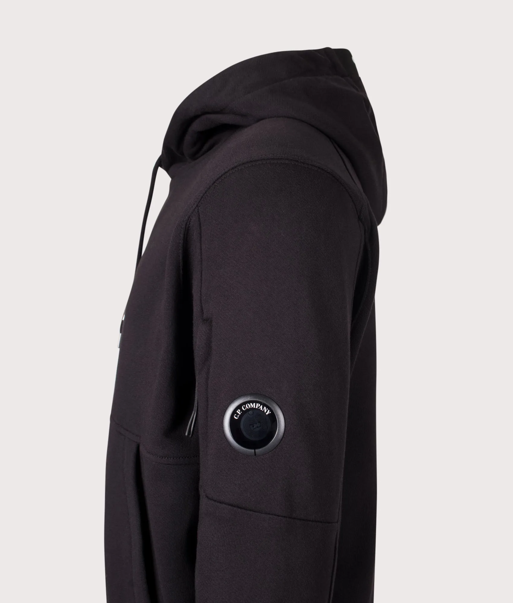 Diagonal Raised Fleece Lens Hoodie sold by EQVVS product image thumbnail 2