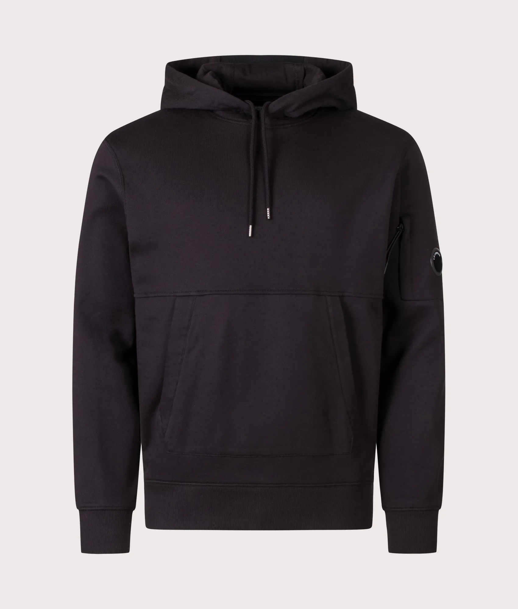 Diagonal Raised Fleece Lens Hoodie sold by EQVVS product image thumbnail 5