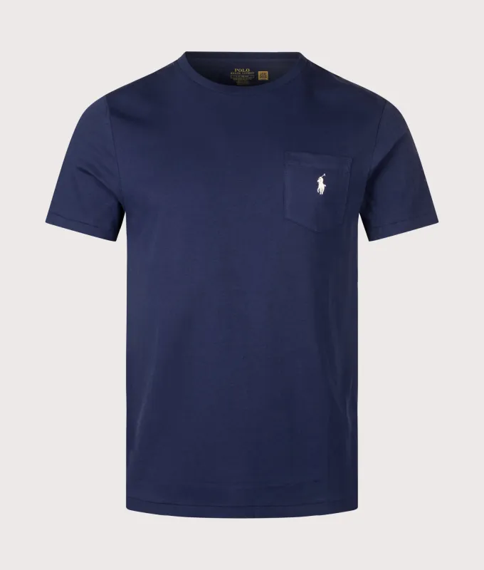Custom Slim Fit Pocket T-Shirt made by Polo by Ralph Lauren