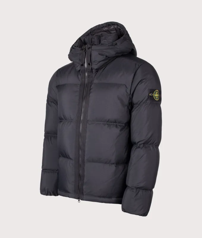 Matt Ripstop Cordura® Advanced Fabrics Puffer Jacket made by Stone Island