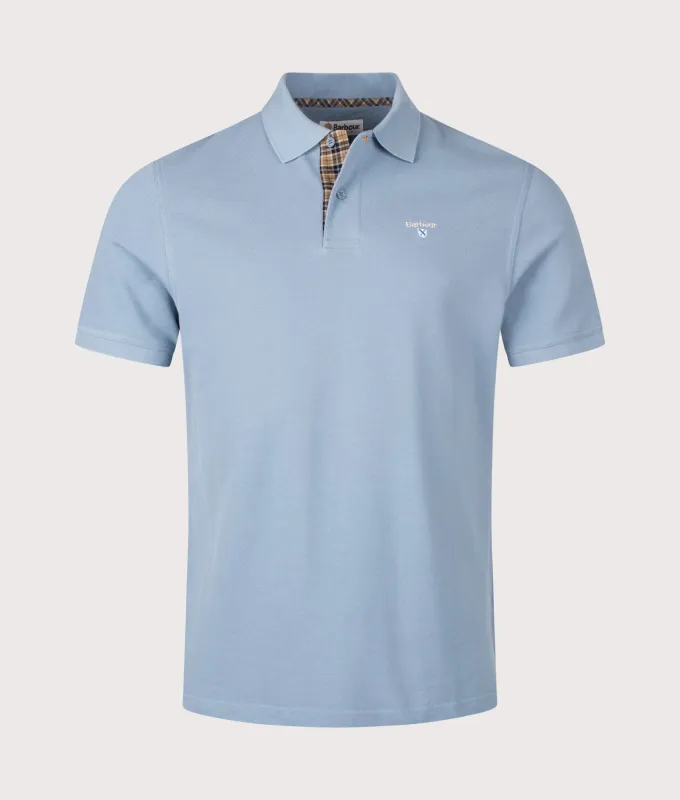 Tailored Fit Tartan Piqué Polo Shirt made by EQVVS