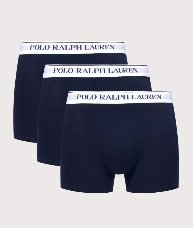 3-Pack Classic Stretch-Cotton Trunks made by Polo by Ralph Lauren
