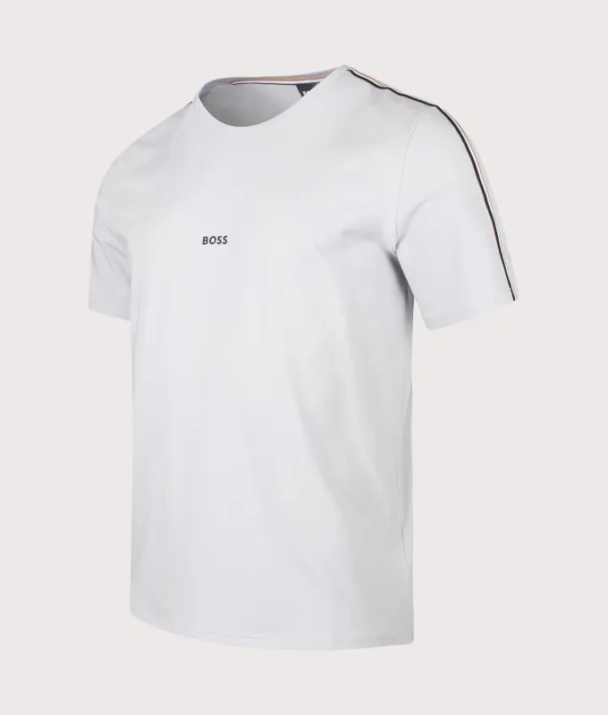 Regular Fit Stripe Tape T-Shirt made by Hugo Boss