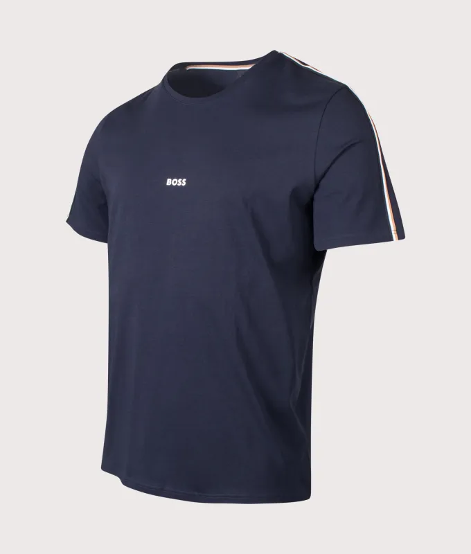 Regular Fit Stripe Tape T-Shirt made by Hugo Boss