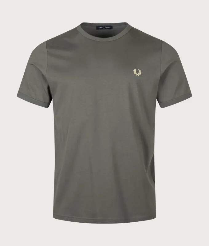 Regular Fit Ringer T-Shirt made by Fred Perry