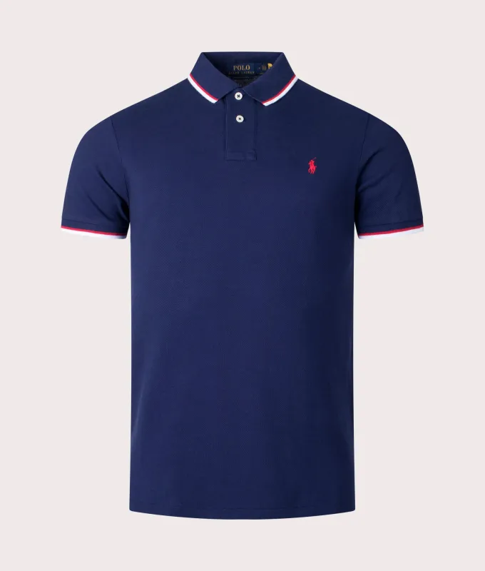 Custom Slim Fit Mesh Polo Shirt made by Polo by Ralph Lauren
