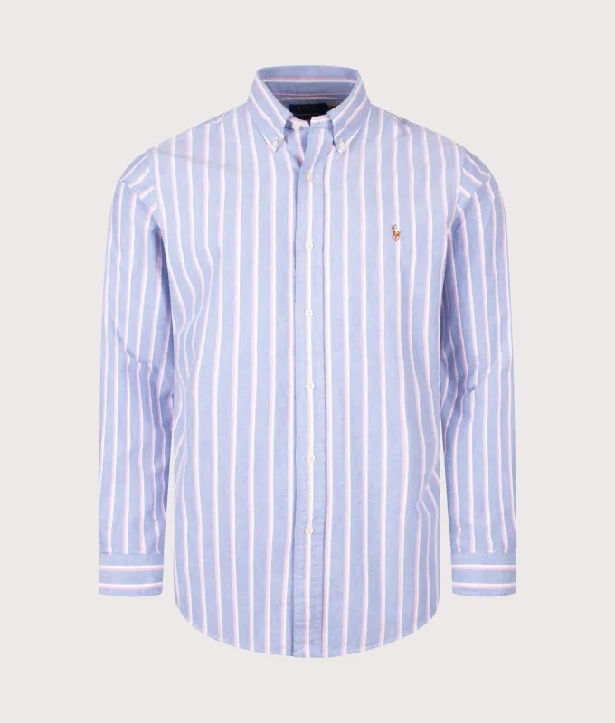 Custom Fit Lightweight Oxford Shirt made by Polo by Ralph Lauren