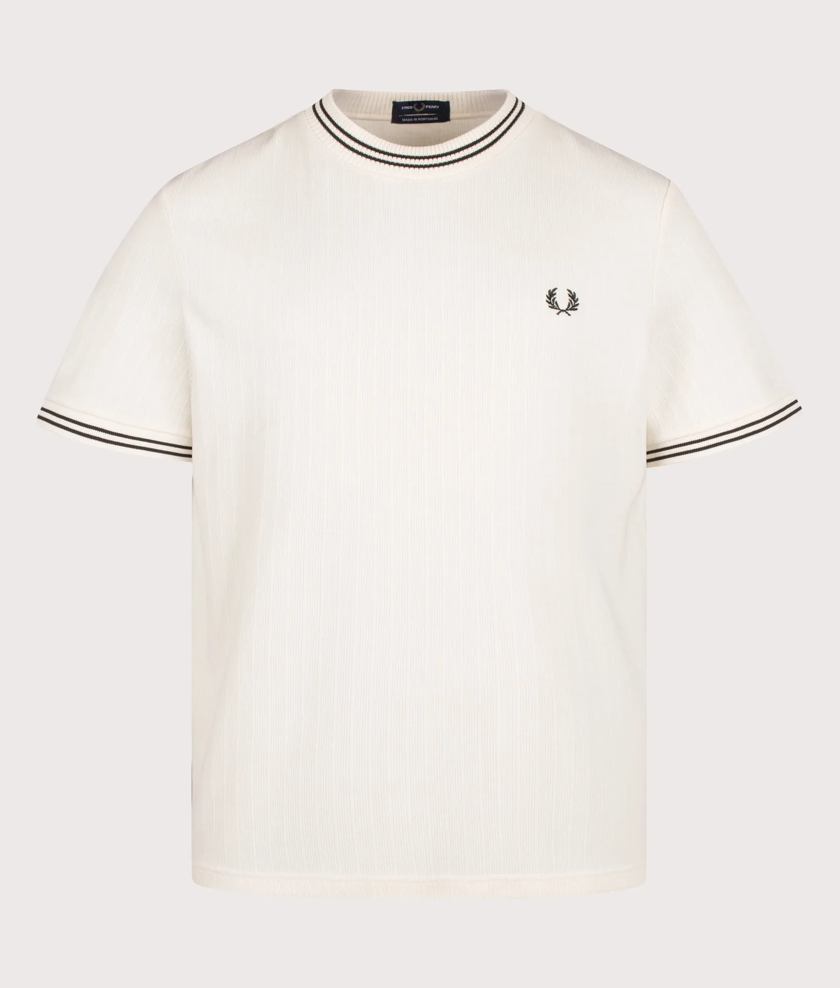 Regular Fit Ribbed Jersey T-Shirt sold by EQVVS
