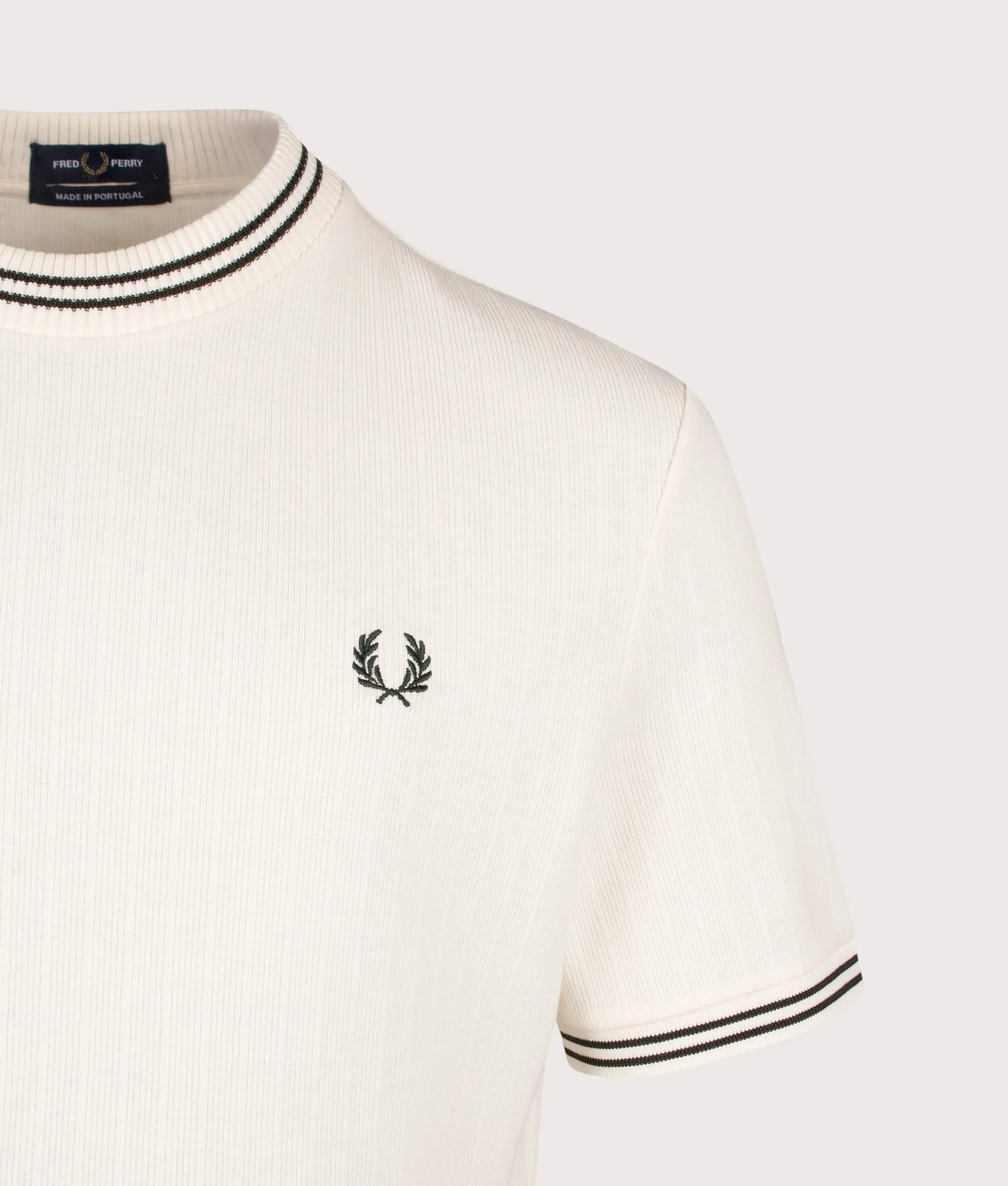 Regular Fit Ribbed Jersey T-Shirt sold by EQVVS product image thumbnail 3