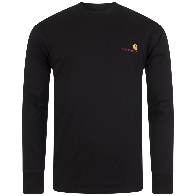 Loose Fit American Script Long Sleeve T-Shirt made by Carhartt WIP