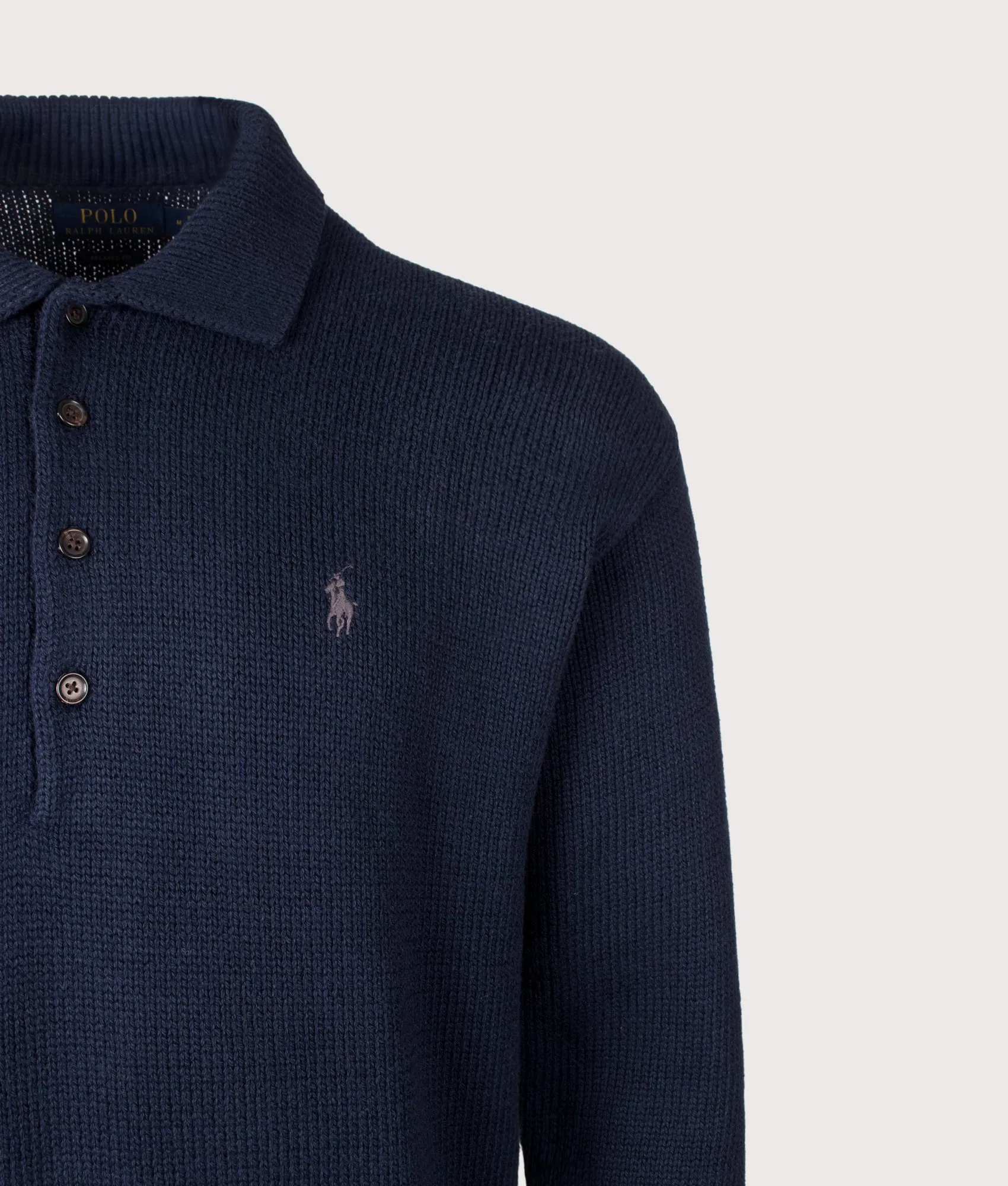 Relaxed Fit Knitted Cotton Jumper sold by EQVVS product image thumbnail 2