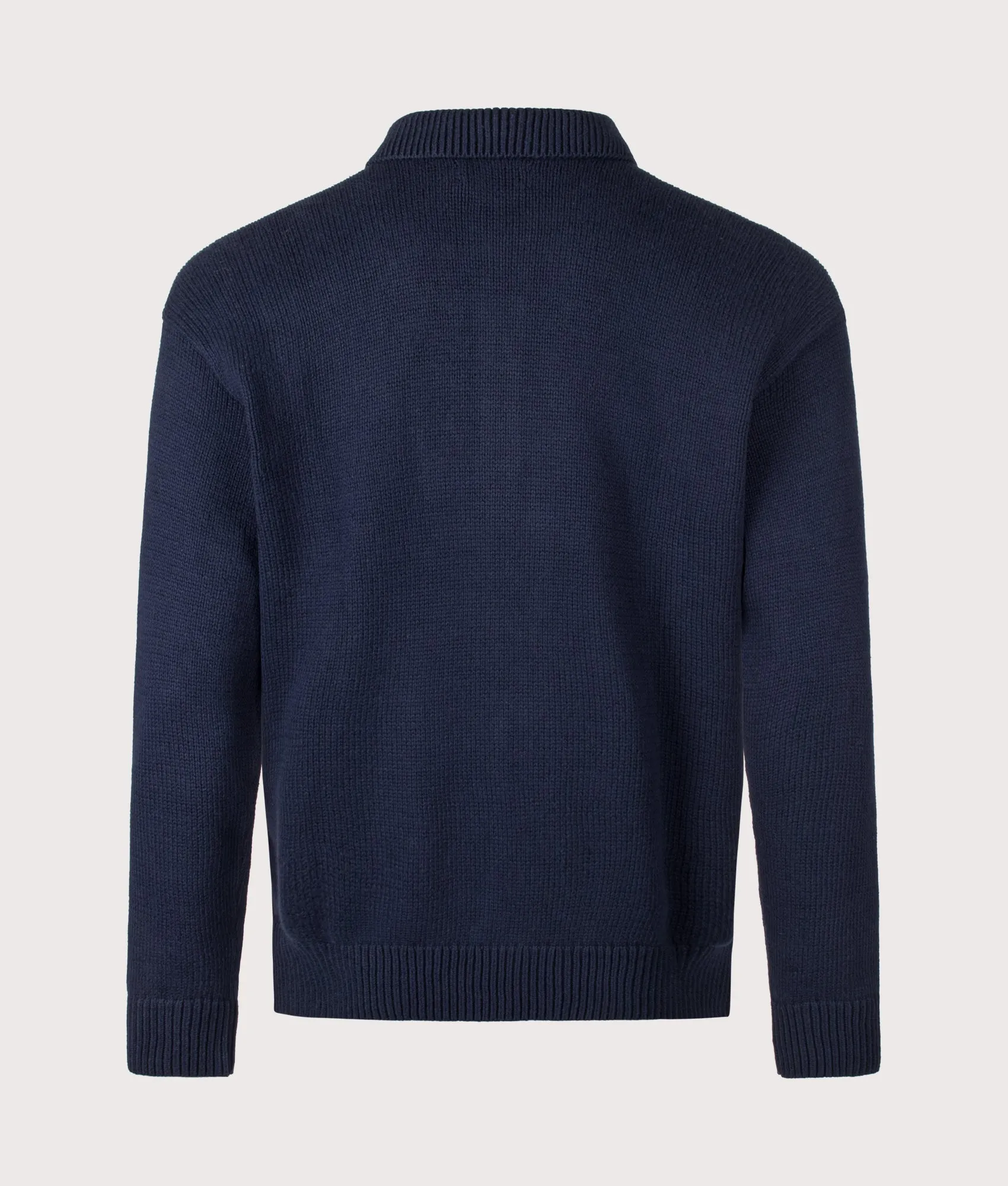 Relaxed Fit Knitted Cotton Jumper sold by EQVVS product image thumbnail 3