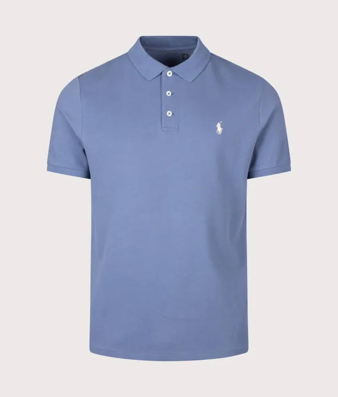 Custom Slim Fit Stretch Mesh Polo Shirt made by Polo by Ralph Lauren