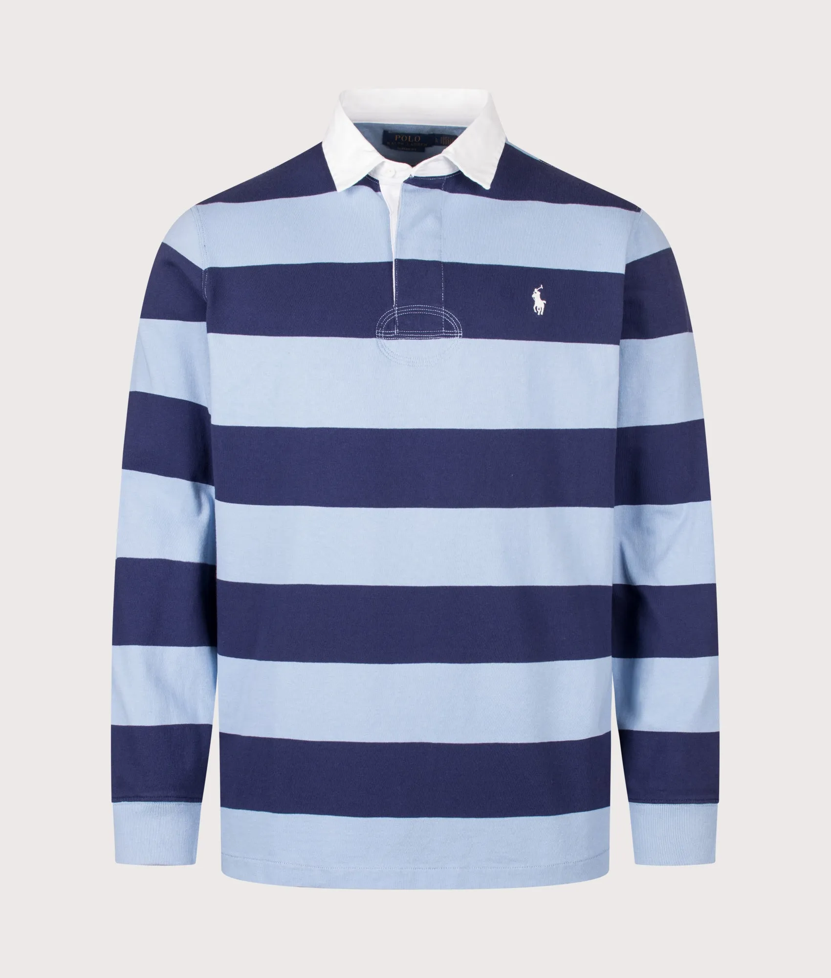 Classic Fit The Iconic Striped Rugby Shirt sold by EQVVS