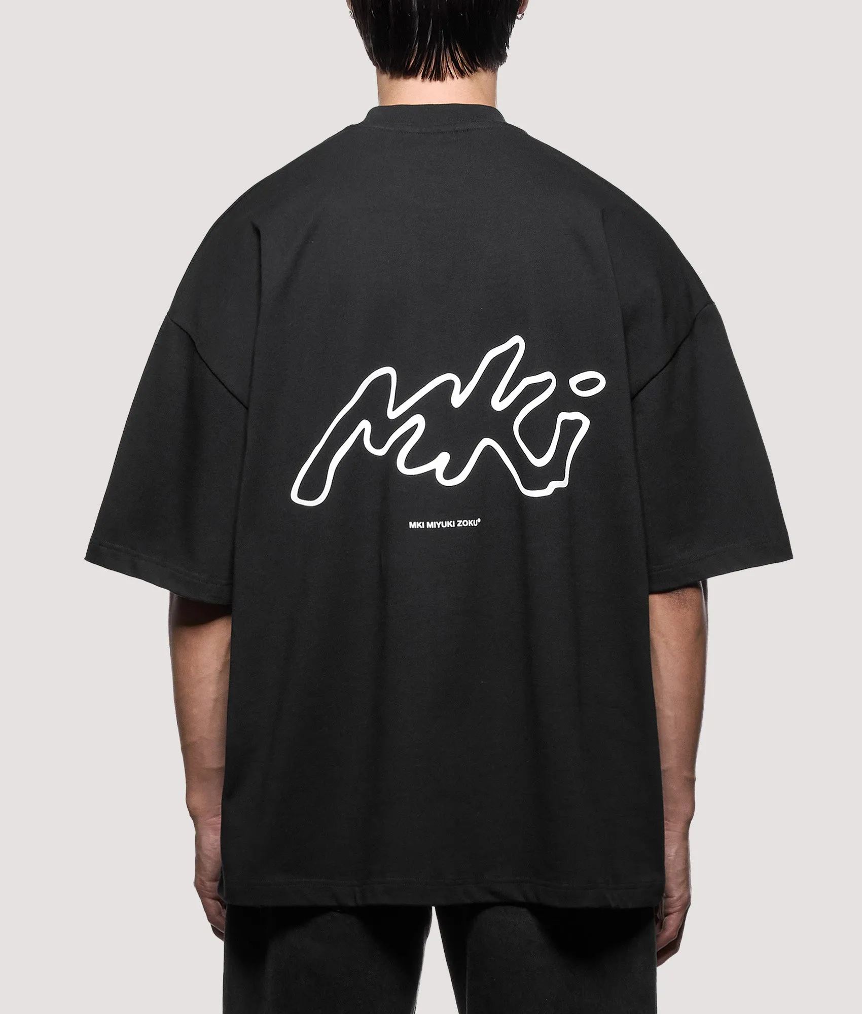 Oversized Box Fit Ink Line T-Shirt sold by EQVVS