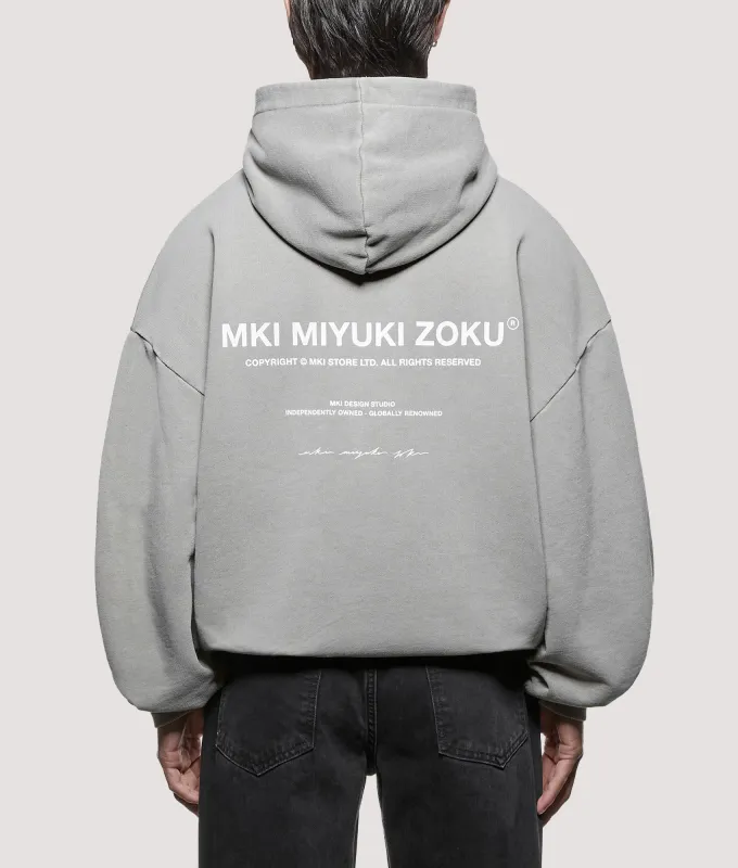 Oversized Box Fit Design Studio Hoodie made by EQVVS