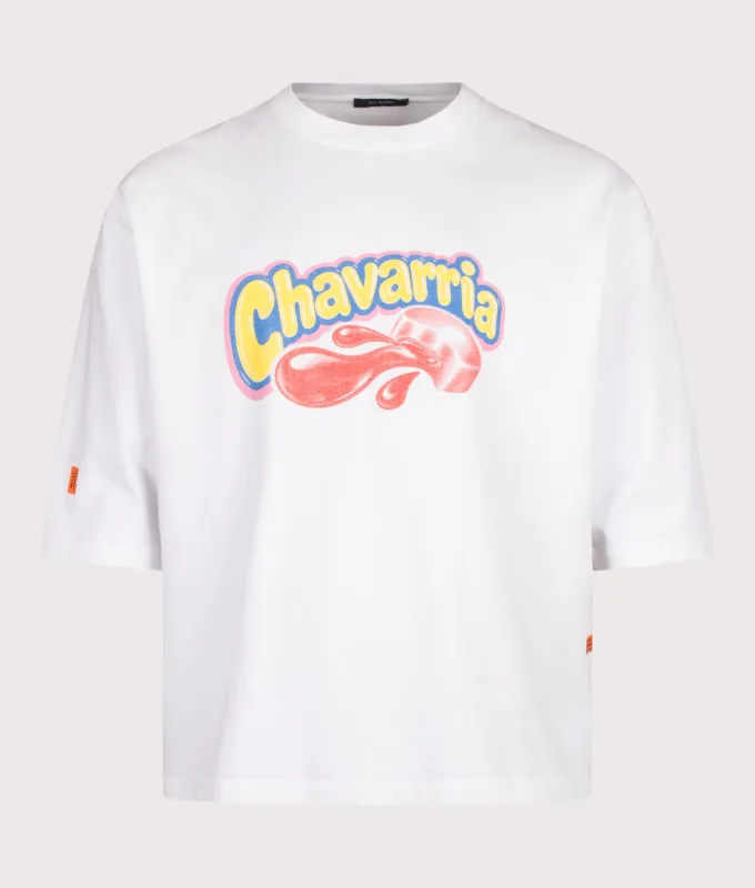 Oversized Chavaloo Buffalo T-Shirt made by Willy Chavarria
