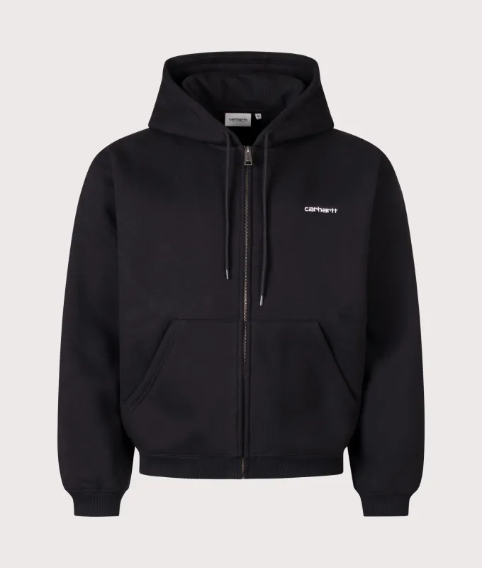Loose Fit Ebbert Zip Through Hoodie made by Carhartt WIP