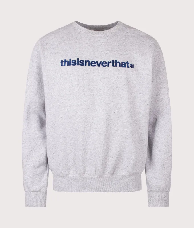 Regular Fit T-Logo Crewneck Sweatshirt made by thisisneverthat