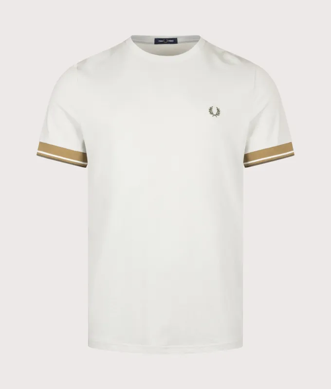 Regular Fit Twin Tipped Cuff T-Shirt made by Fred Perry