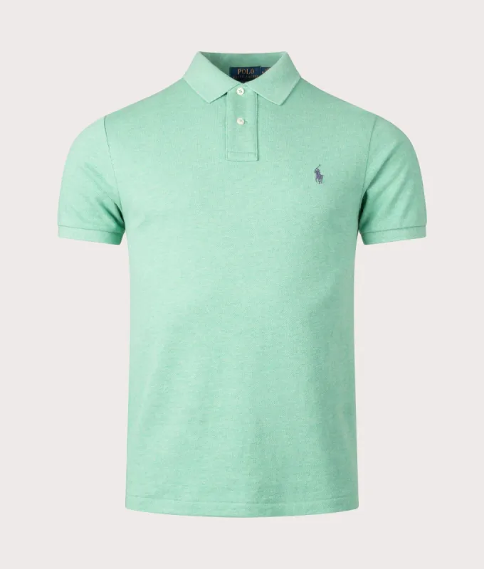 Slim Fit Mesh Polo Shirt sold by EQVVS