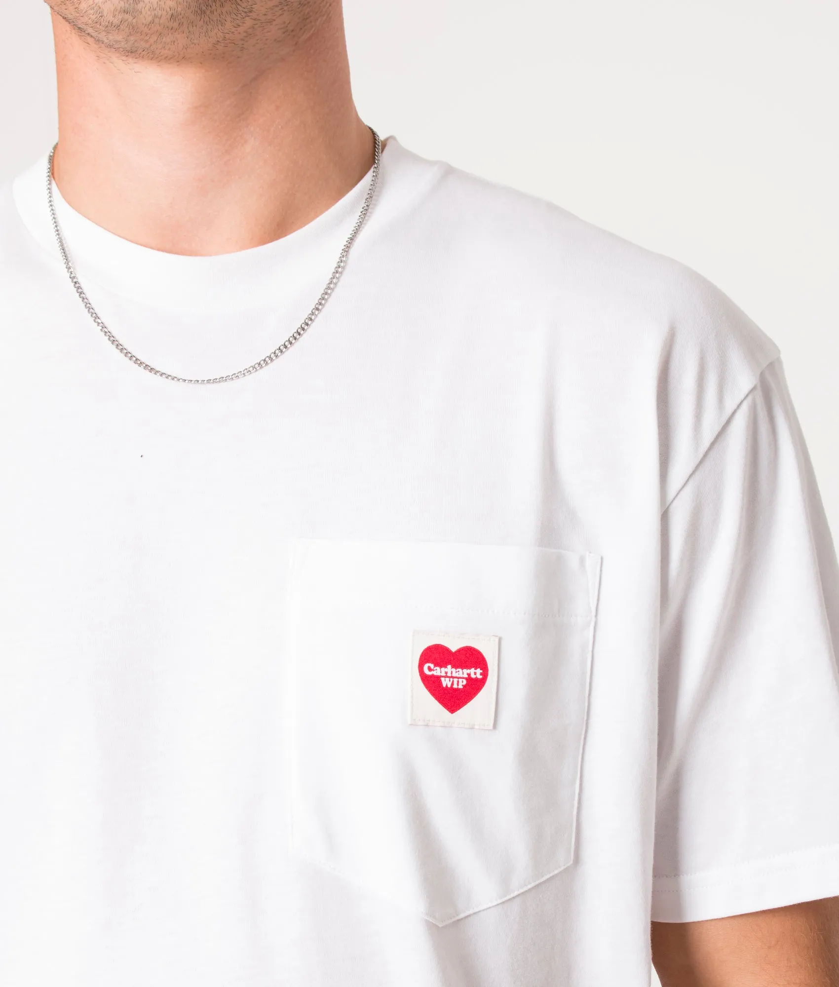 Relaxed Fit Pocket Heart T-Shirt sold by EQVVS product image thumbnail 2