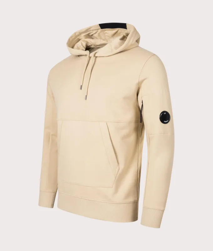 Diagonal Raised Fleece Lens Hoodie sold by EQVVS