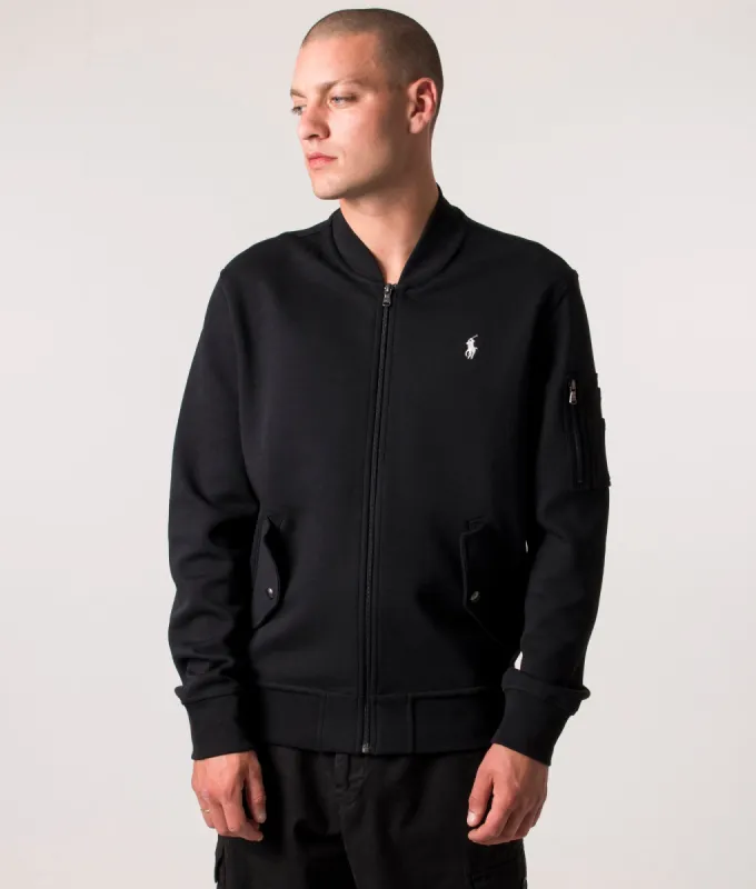 Double-Knit Bomber Jacket sold by EQVVS