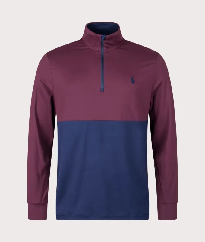 Quarter Zip Jersey Sweatshirt sold by EQVVS