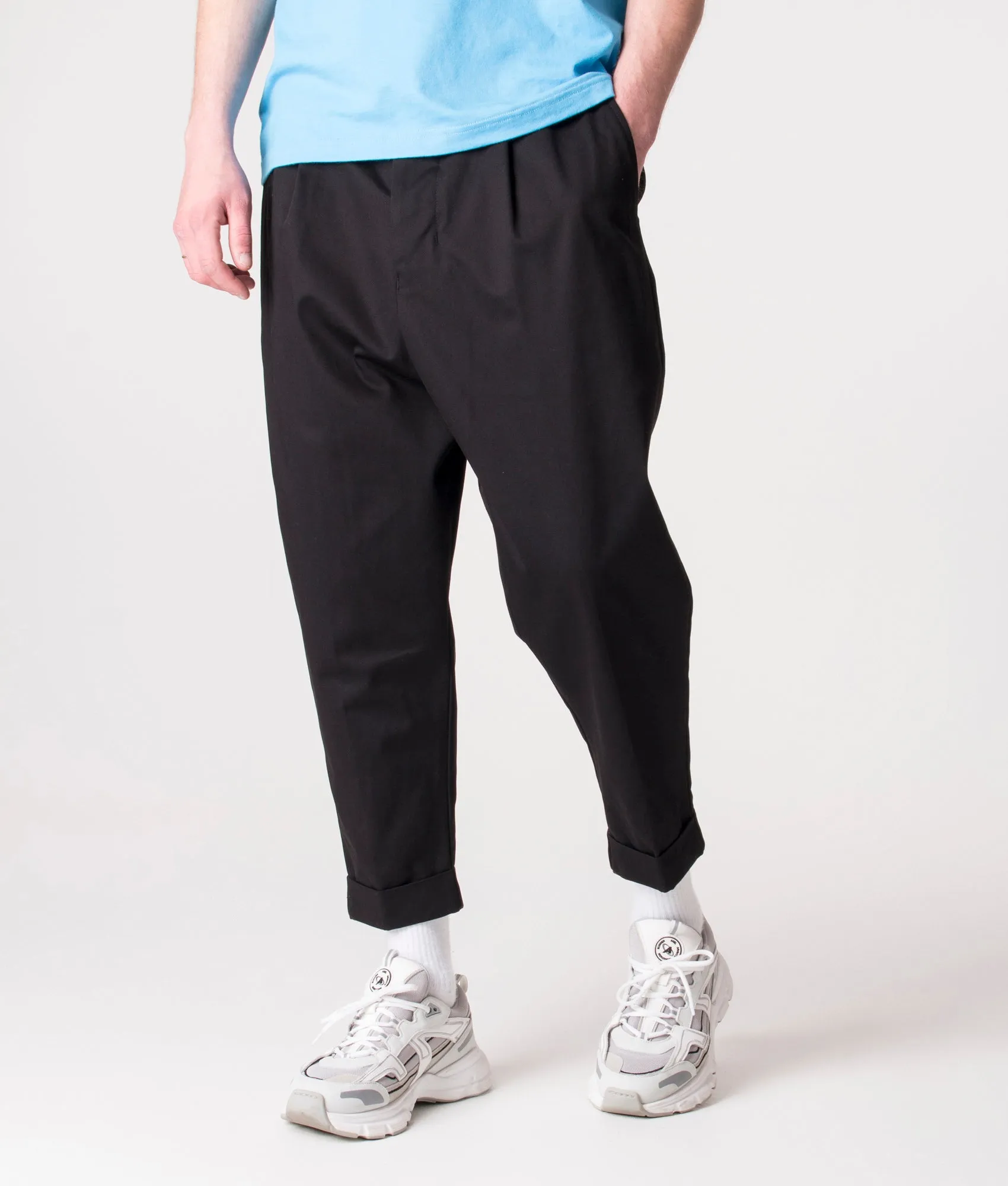 Cropped Carrot Trousers sold by EQVVS