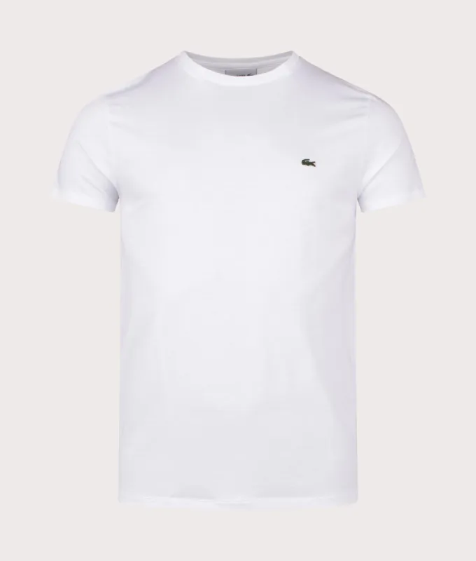 Pima Cotton Croc Logo T-Shirt sold by EQVVS