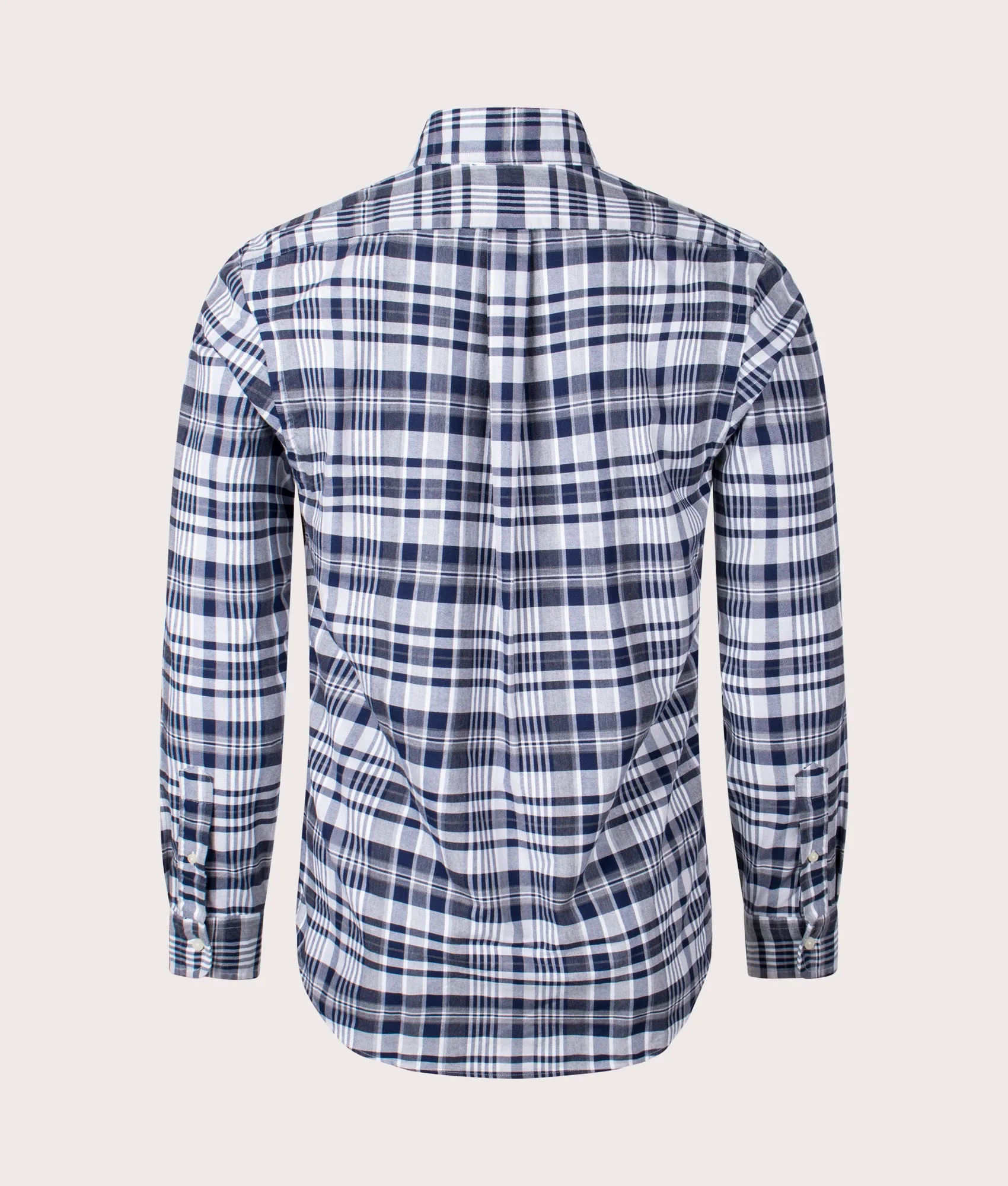 Custom Fit Checkered Oxford Shirt sold by EQVVS product image thumbnail 3