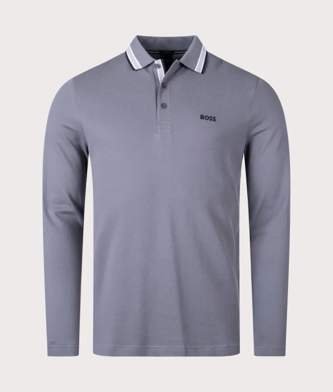 Plisy Long Sleeve Polo Shirt made by EQVVS