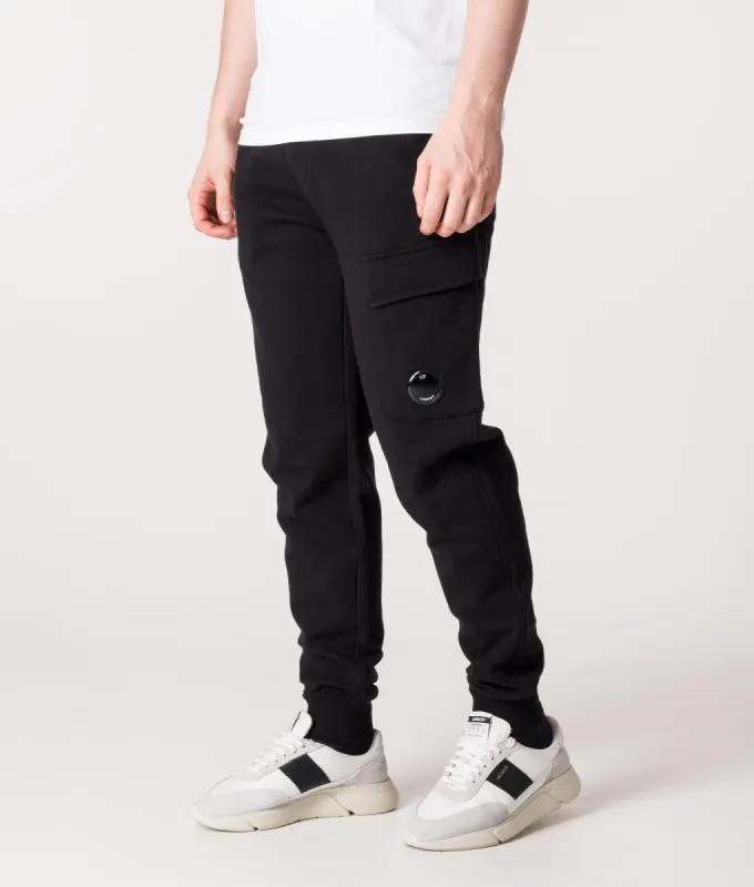 Regular Fit Diagonal Raised Fleece Cargo Joggers sold by EQVVS