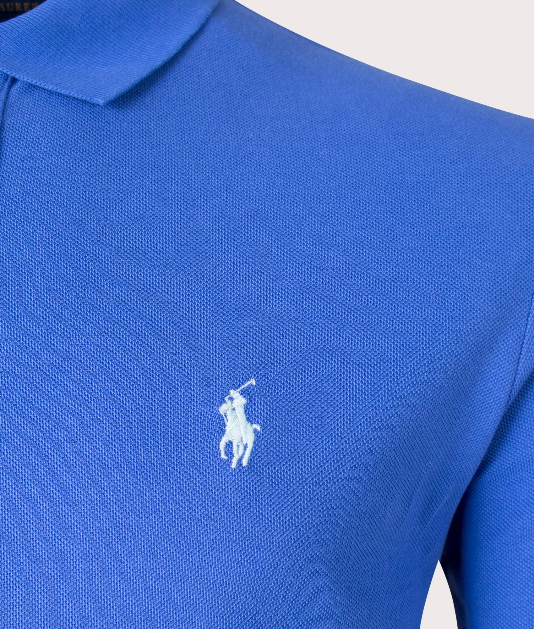 Custom Slim Fit Long Sleeve Polo Shirt sold by EQVVS product image thumbnail 2